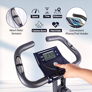 KINETIC LEVI　モビール　Reese Soozier Foldable Exercise Bike With 8 Levels Of Magnetic